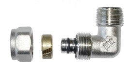 Elbow 90 Pex/pex Internal Thread 1/2*16*2 Alu Insert.