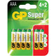 Baterie Super Alcalina Aaa Lr3 1.5v 6 Buc