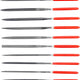 Set Of Needle Files 10 Pcs 3*140*65m