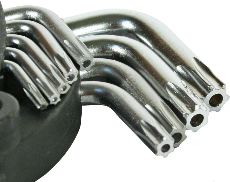 Conjunto de chaves Torx tipo L T10-t50 9 unidades longas