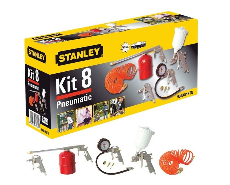 Pneumatiska tillbehörssats Kit8 8 El.
