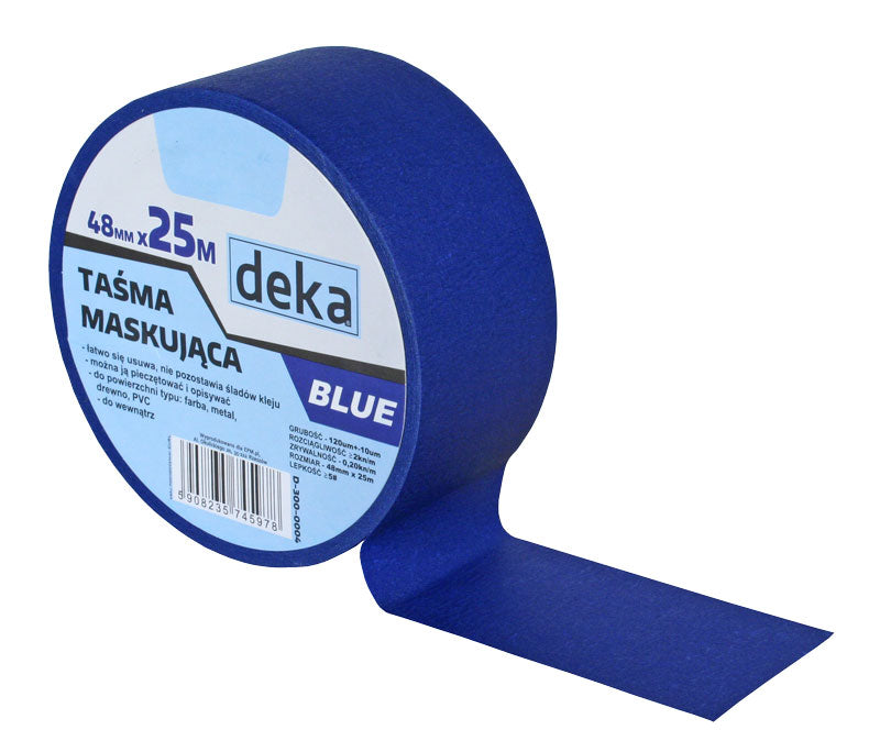 Målartejp. Blå 48mm*25m