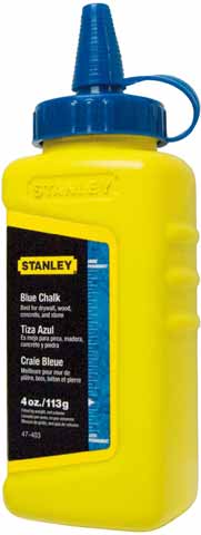 Kridt 115g Plastic Dispenser [l] Blå