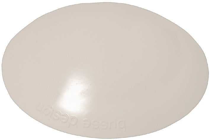 Kunststoff-Türstoßstangen Fi 40 mm H 10 mm Weiß