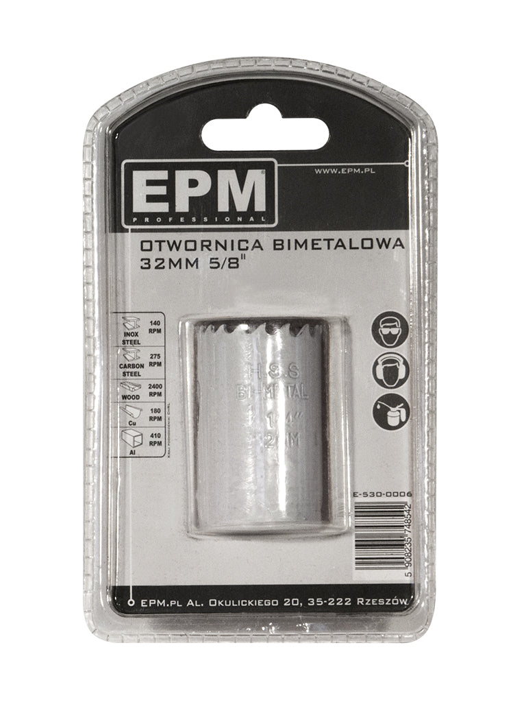 Bi-metal Hole Saw 32mm 5/8'' Handle