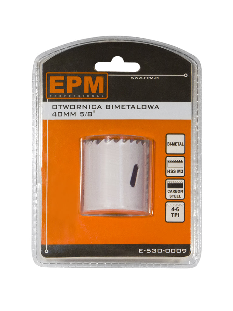 Bi-metal Hole Saw 40mm 5/8'' Handle