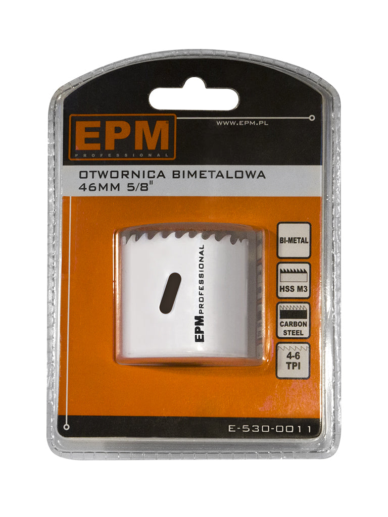Bimetaal gatenzaag 46 mm 5/8'' handvat