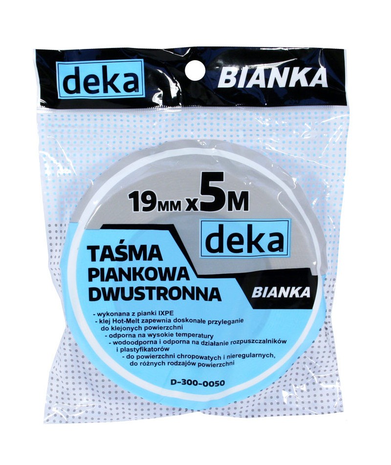 Bianka Dubbelzijdige Schuimtape 19mm*5m