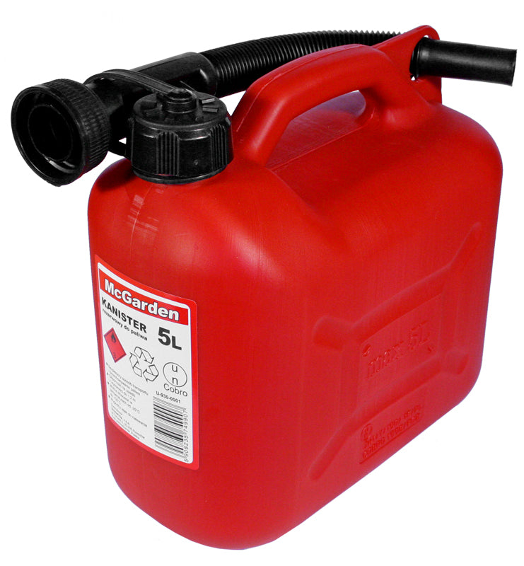 Plastic Canister For Gasoline 5l