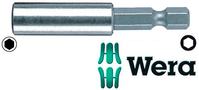 Magnetic Stainless Steel Bits Holder 1/4'' 50mm