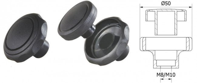 Pomello Pieghevole Pok 02 Fi 50 M10 804