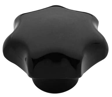Manico in bachelite nera M10*50mm Din6336k