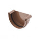 Rechtsonder 125 mm bruin