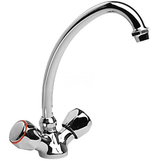 Robinet de lavabo sur pied avec bec type St