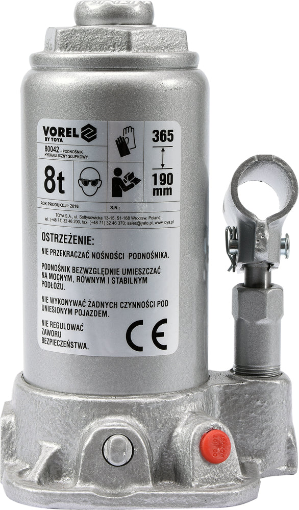 8t hydraulische paalkrik