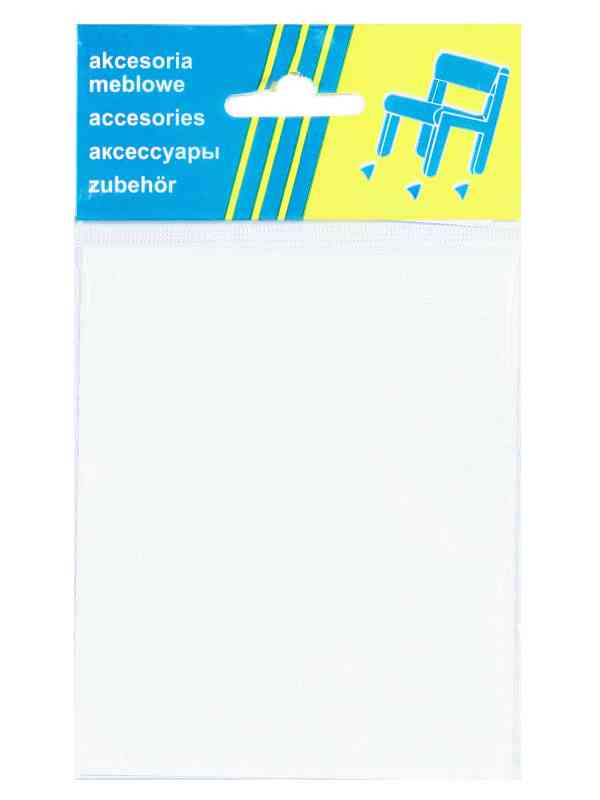 Filtpude Blister Hvid 100*120mm - 1stk