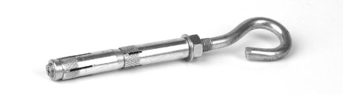 Steel Ceiling Hook Plug 12*80mm M8