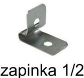 Clip 1/2 Zincata 1131