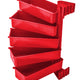 Juego De Estantes Giratorios De 5 Piezas Rojo