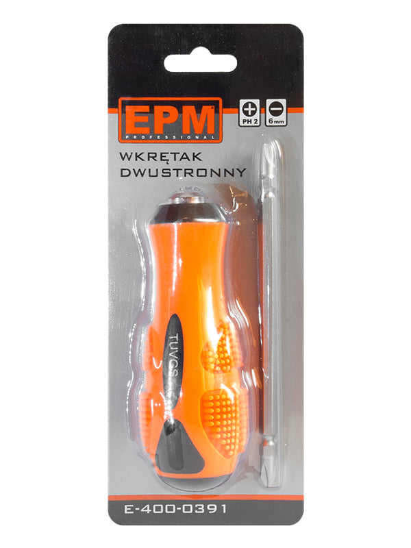 220 mm obojstranný skrutkovač s bitom Ph2 * 6,0 mm