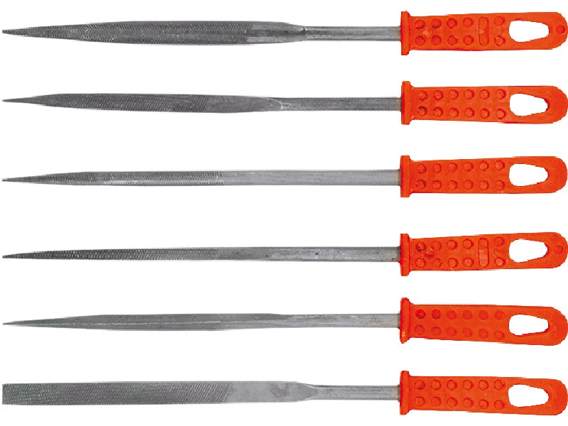 Nålfilar Set om 6 140mm