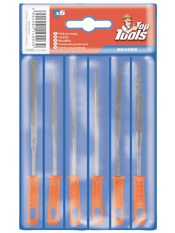Nålfilar Set om 6 140mm