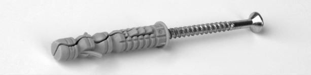 Cross-slotted Expansion Plug 10/6*80mm