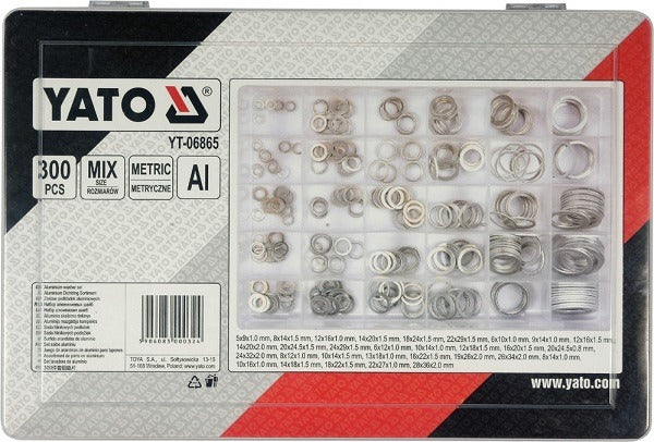 Set Cuscinetti In Alluminio Da 300 Pezzi Mix Di Dimensioni