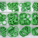 Set Of 270 O-rings For Air Conditioning Hnbr Material Green