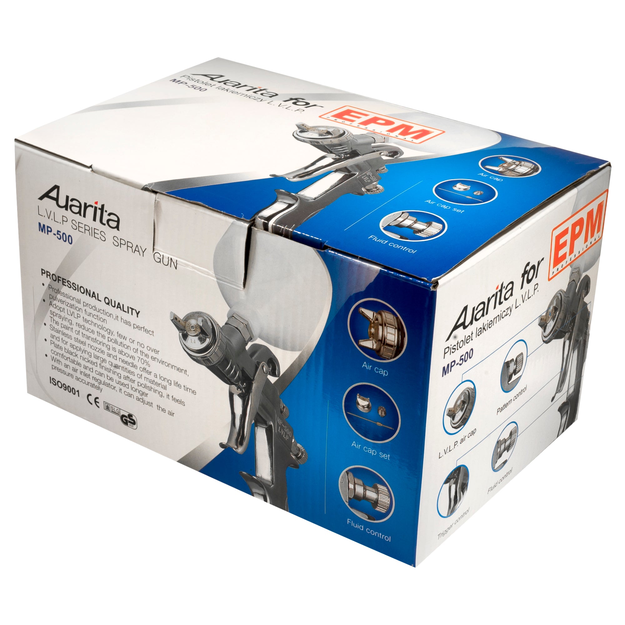 L.v.l.p. Aurita Mp-500 Spray Gun 600ml 1.4