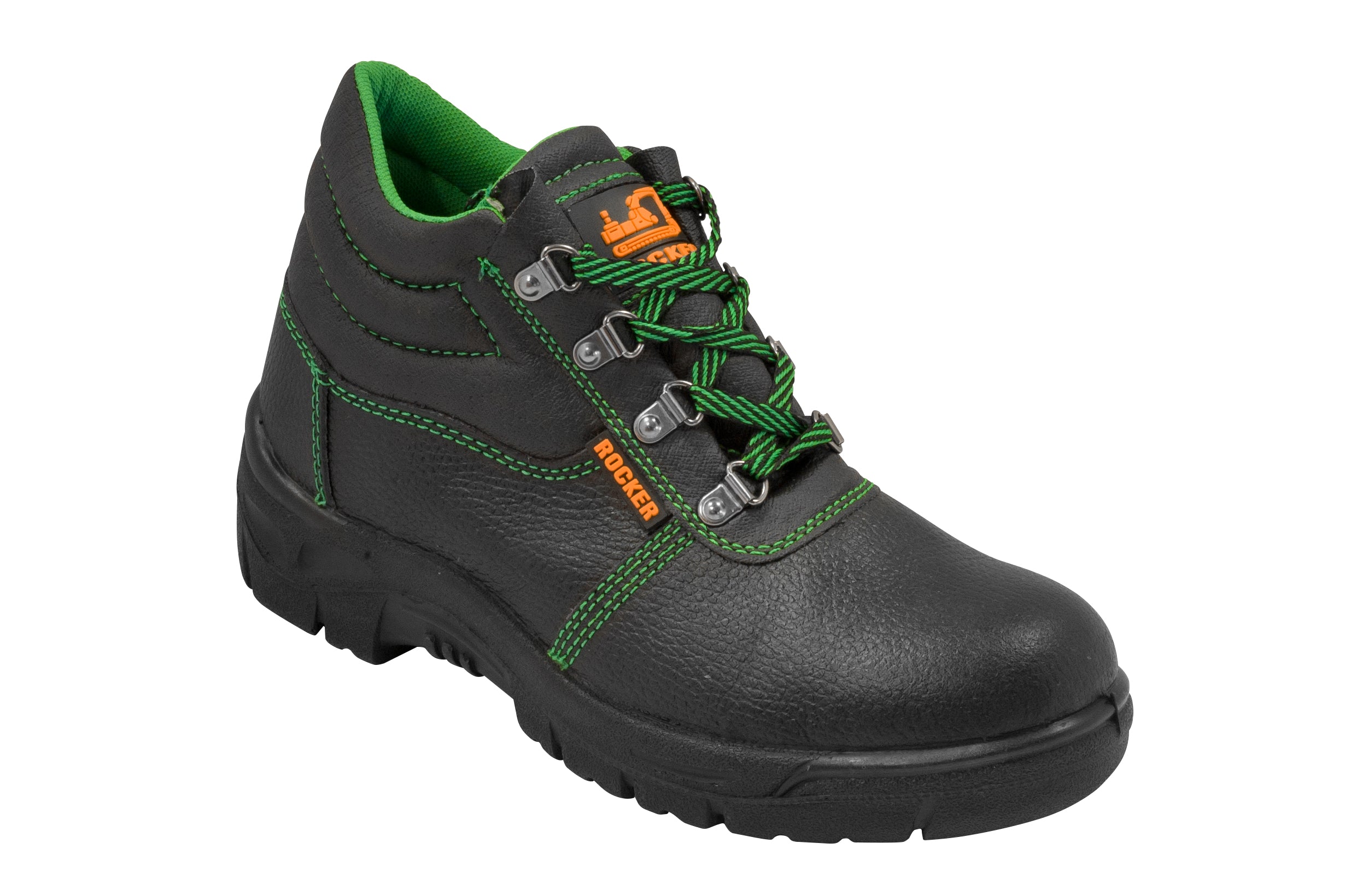 Work Ankle Shoes Natural Leather Forest 40