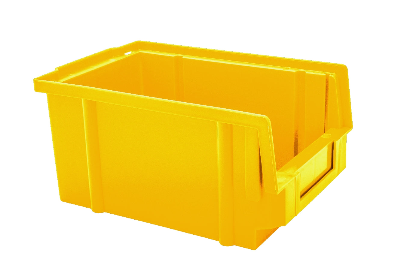 Caja de almacenamiento tamaño '1' amarilla