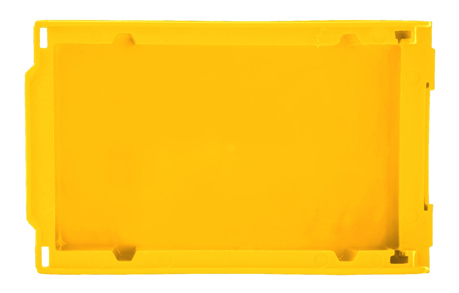 Tamanho da caixa de armazenamento '0' amarelo