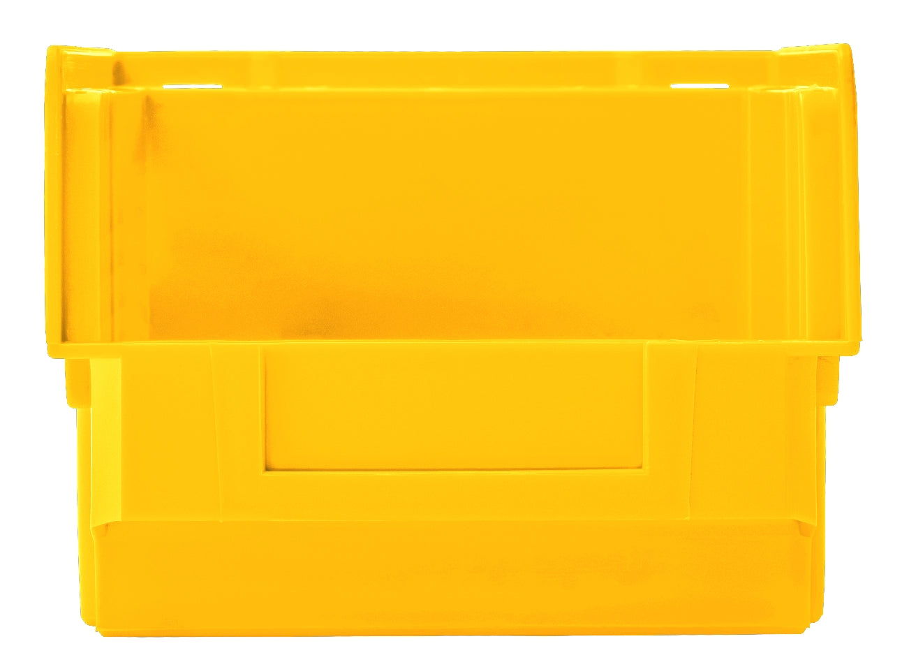 Caja de almacenamiento tamaño '1' amarilla