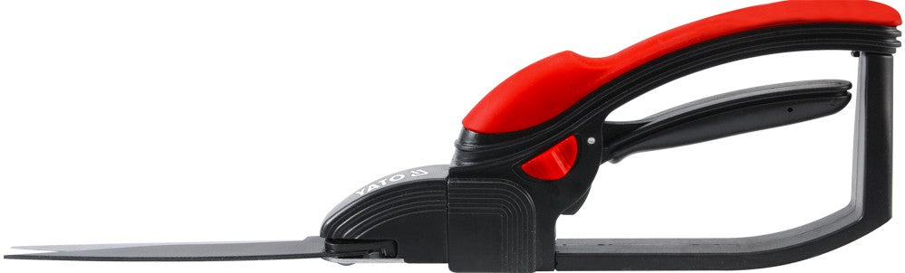 Cisaille à gazon rotative de 370 mm, lames en téflon à 16 positions