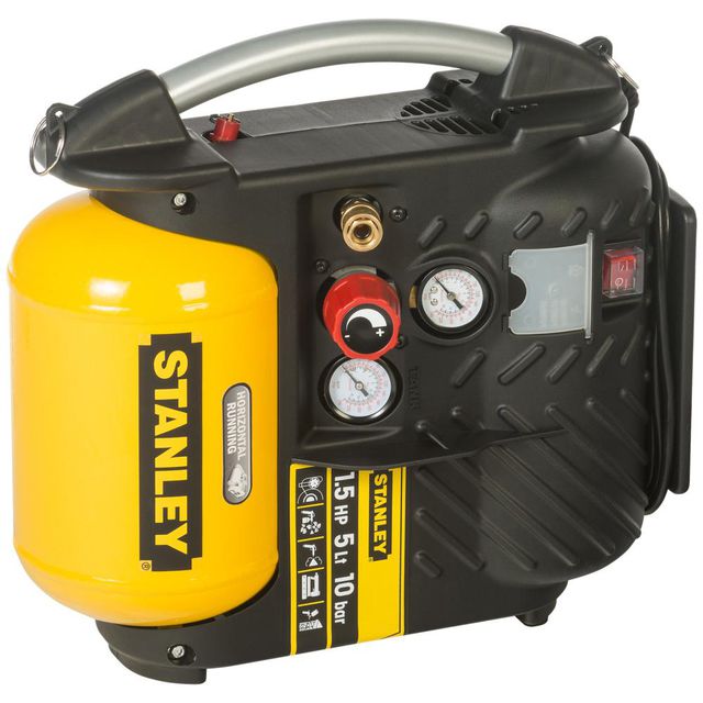 Compressore portatile senza olio 5l 10bar
