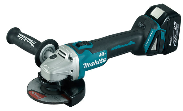 Cordless Angle Grinder 125mm 18v 2*5.0ah Li-lo