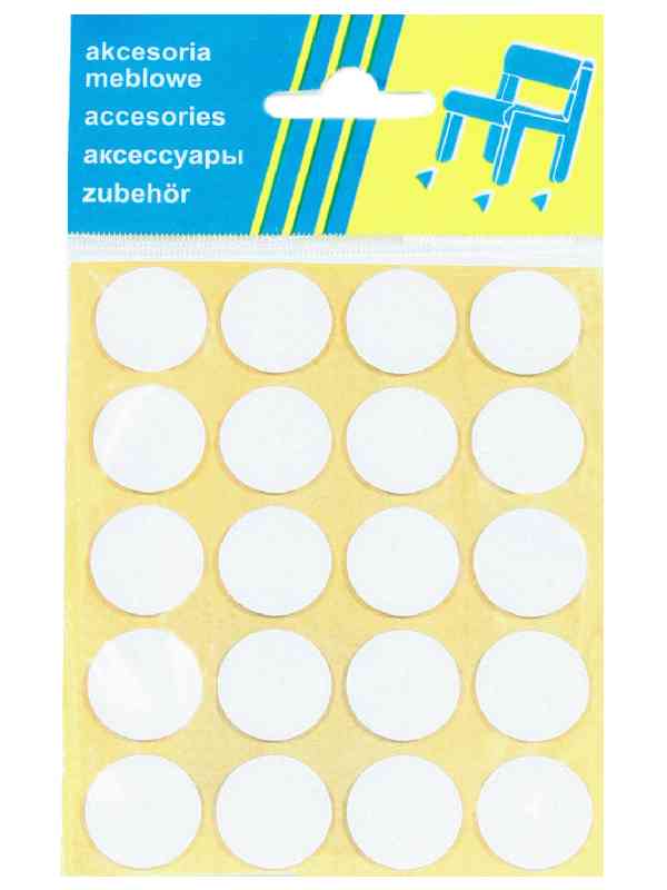 Felt Pad Blister Brown Diameter 20mm - 20 Pcs