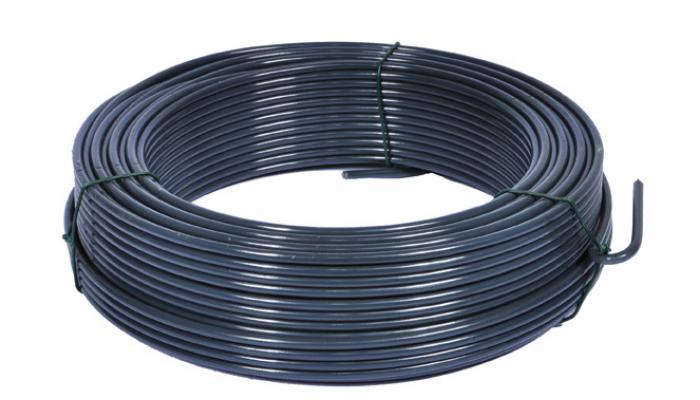 Pvc-belagt galvaniseret tråd. 2,0 mm. Grafit...