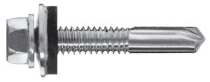Self-drilling Screw With Hex Head Hwh 5.5*32mm With Epdm 16mm