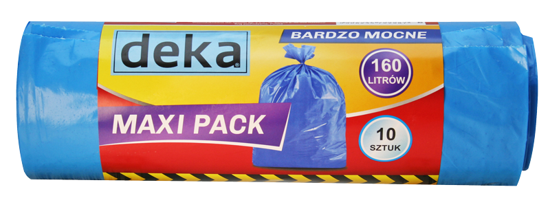 Maxi Pack Tasker Meget Stærk Blå 160l A10