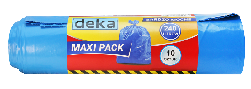 Maxi Pack Bags Very Strong Blue 240l A10