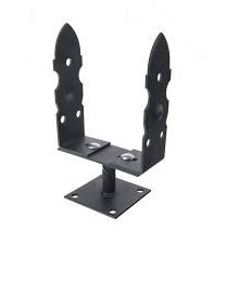 Adjustable Pole Base 0-165mm For Retro Square