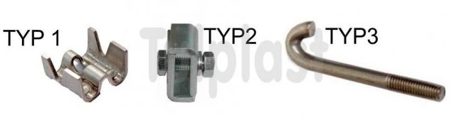 Galvaniseret Pladeskive Ogn.1130 Type2 Til hegnspaneler.