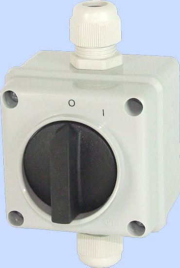 Cam Switch 0-i 1p 12a Ip44 Bow E12-53 In Housing