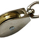 Single Nickel Plated Rope Pulley 1'