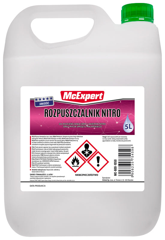 Nitro rozpouštědlo 5l