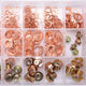 Arandelas y tapones de drenaje de aceite 534 piezas