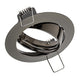 Ceiling Spot Light Porto-k Ip20 Round Black Chrome With Adjustment