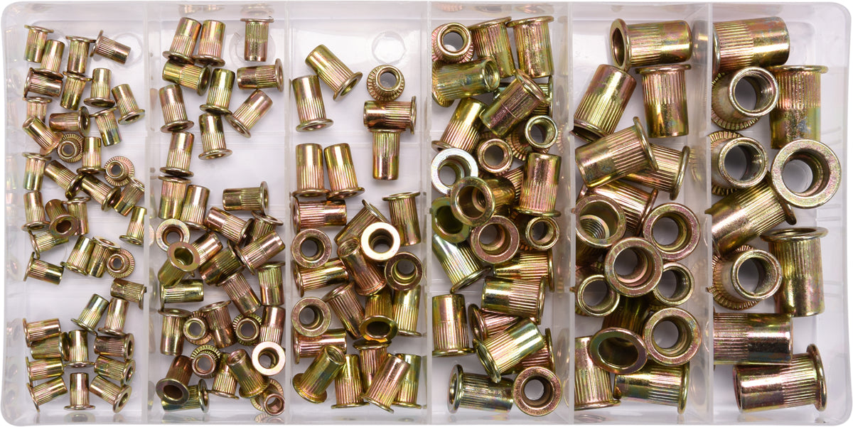 Set Stalen Klinkmoeren M3-m10 150 St